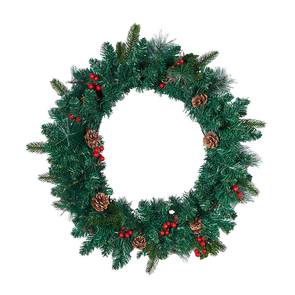Faux Christmas Wreath, christmas gift, christmas, holiday gift, holiday, decoration gift, decoration. New Jersey Blooms - New Jersey Delivery Blooms
