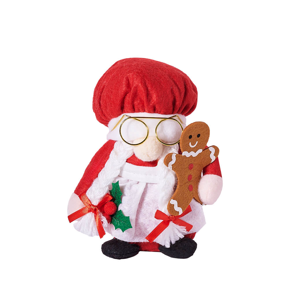 Mrs. Claus Plushie, plush toy, plush, decoration gift, decoration, christmas gift, christmas, holiday gift, holiday. New Jersey Blooms- New Jersey Delivery Blooms