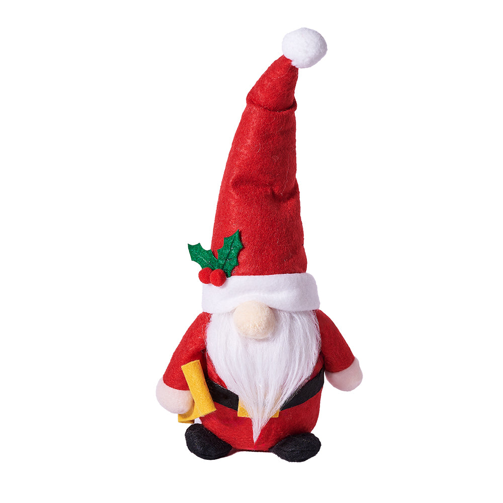 Mr. Claus Plushie, plush toy, plush, decoration gift, decoration, christmas gift, christmas, holiday gift, holiday.New York Blooms- New Jersey Blooms