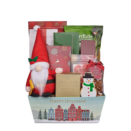 Santa’s Delicious Holiday Treat Gift, christmas gift, christmas, chocolate gift, chocolate, cookie gift, cookie, New Jersey delivery