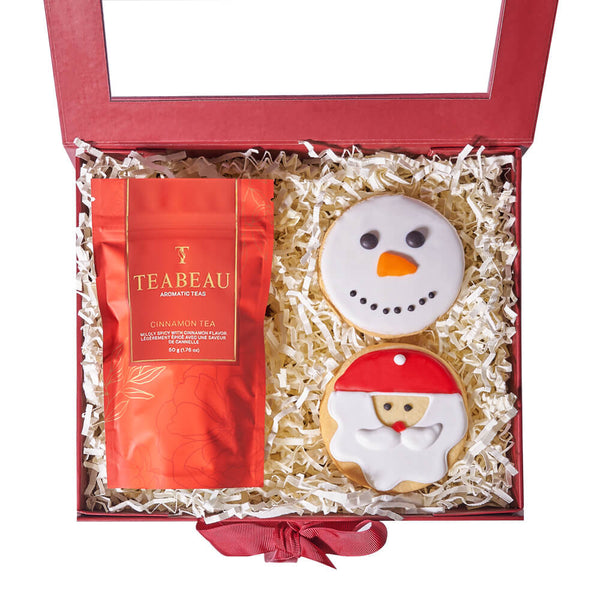 Christmas Cookie & Tea Box Christmas gift baskets New Jersey delivery New Jersey Blooms