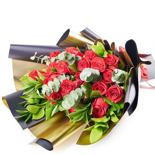 Classic Rose Bouquet - New Jersey Blooms - New Jersey Flower Delivery