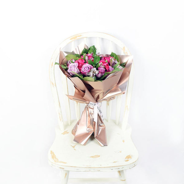 Elegant Winter Mixed Bouquet – Rose Gifts – NJ delivery - Blooms New Jersey