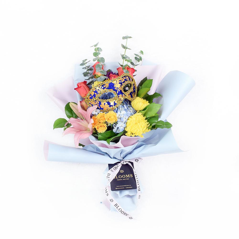 Festive Purim Bouquet - Mixed, brightly colored bouquet - New Jersey Blooms - New Jersey Flower Delivery