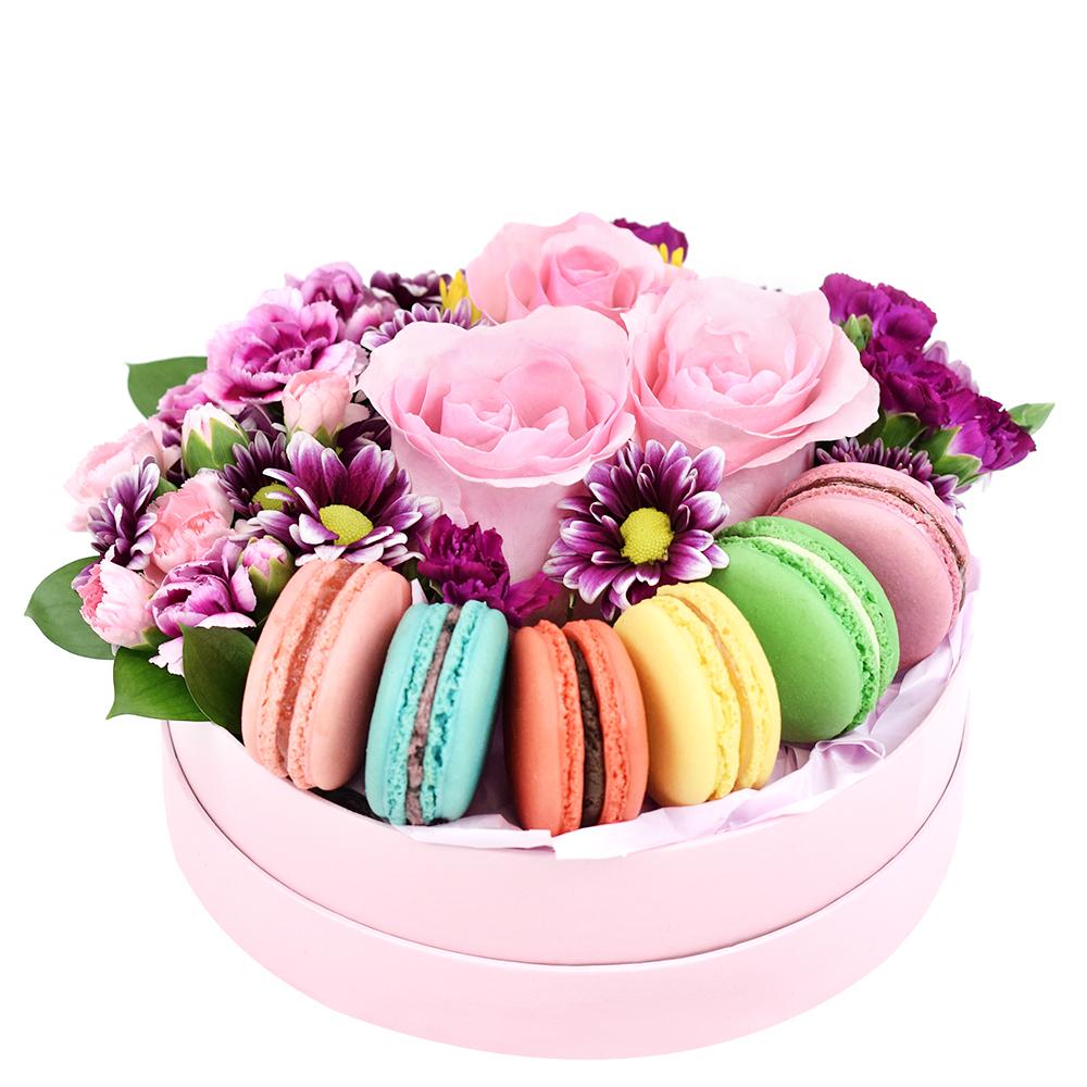 French Soirée Floral Gourmet Box Set - New Jersey Blooms - New Jersey Flower Delivery