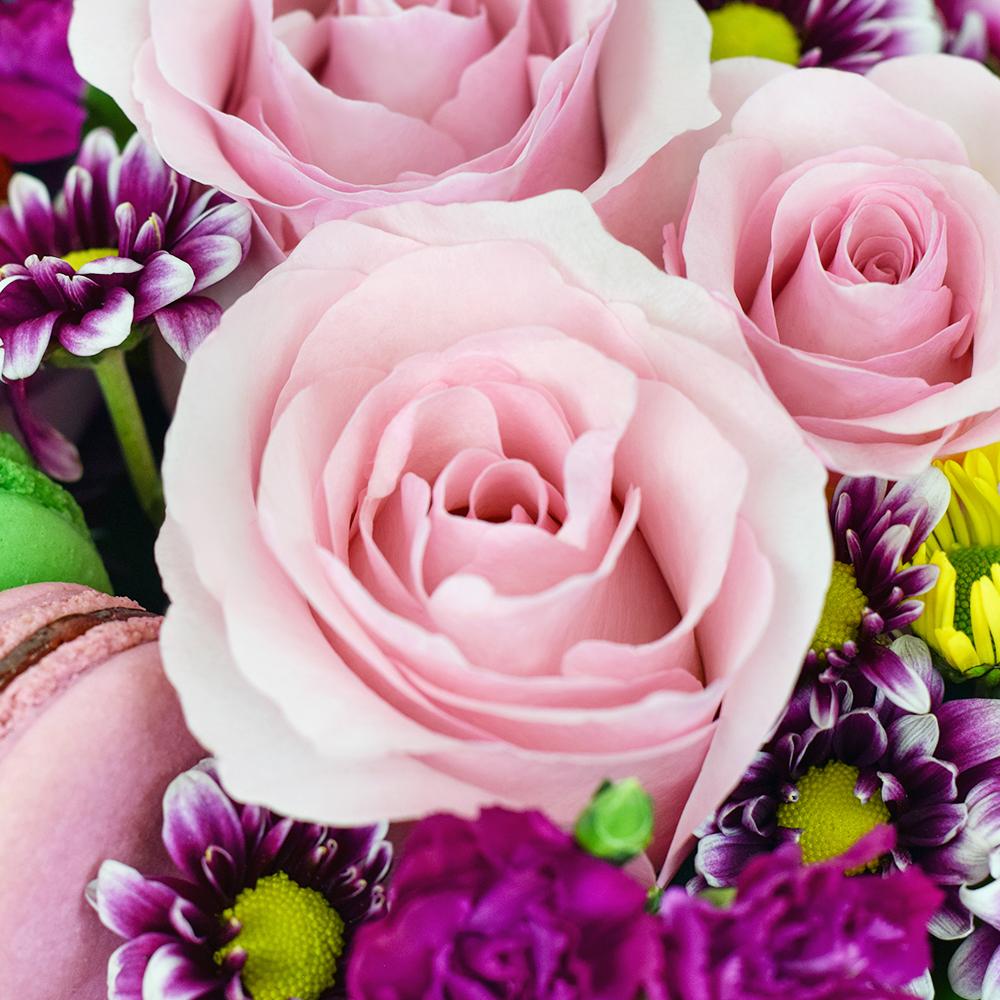 French Soirée Floral Gourmet Box Set - New Jersey Blooms - New Jersey Flower Delivery