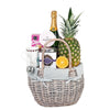 Garden Champagne Shop Basket - New Jersey Blooms - New Jersey Gift Basket Delivery