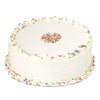 Large Birthday Cake, classic flavor of vanilla, with luscious vanilla buttercream, Cake Gifts from Blooms New Jersey - Same Day New Jersey Delivery.