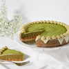 Large Matcha Cheesecake, Creamy and decadent, delicious combination of green tea and cheesecake, from Blooms New Jersey - Same Day New Jersey Delivery.