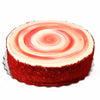 Large Red Velvet Cheesecake, a delightful fusion of swirled vanilla and red velvet cheesecake, Baked Goods from Blooms New Jersey - Same Day New Jersey Delivery.