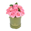 Pink Glow Box Rose Set - New Jersey Blooms - New Jersey Flower Delivery