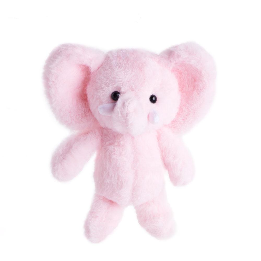 Small Pink Plush Elephant, a cute and cuddly design ready for playtime, from Blooms New Jersey - Same Day New Jersey Delivery.