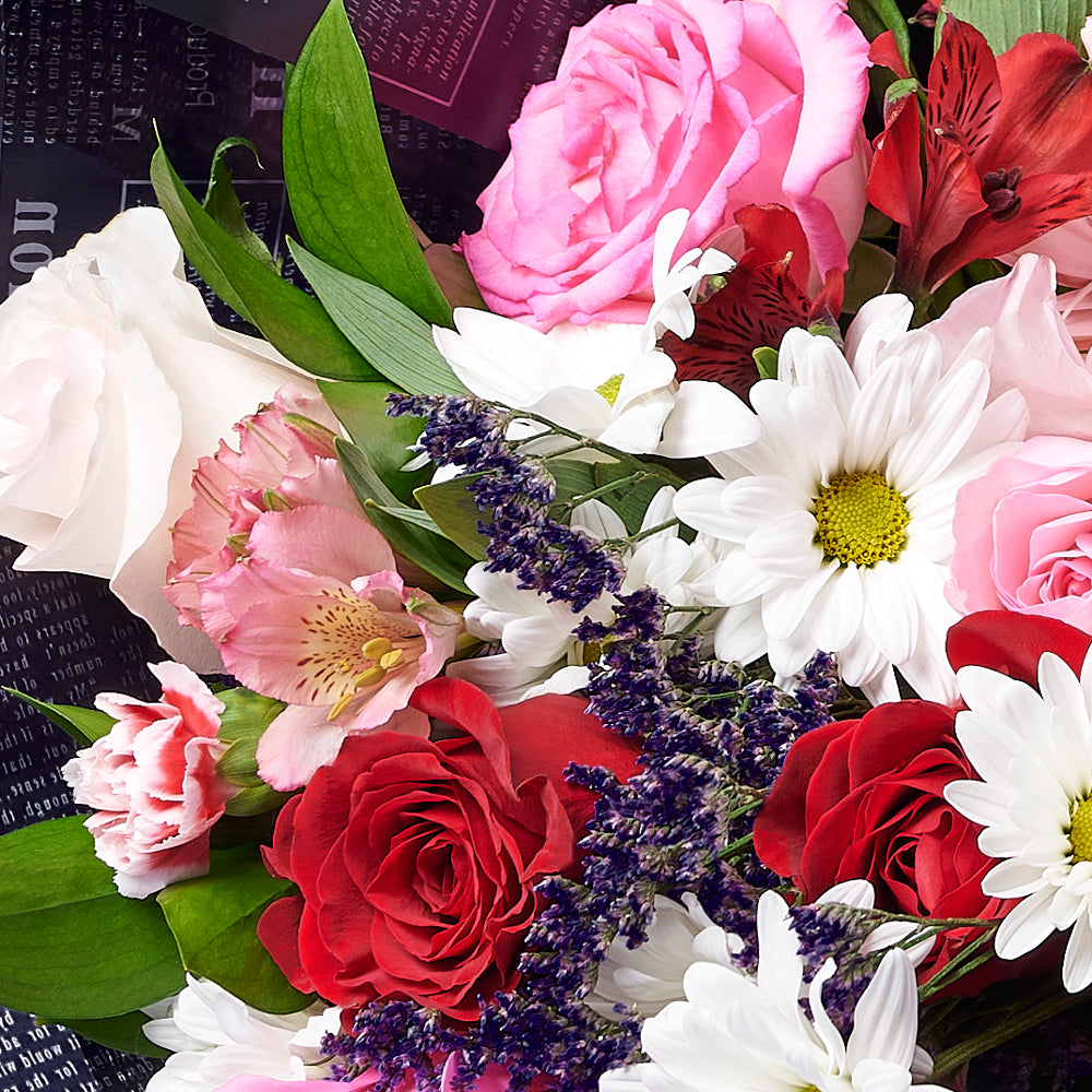 Valentine's Day Seasonal Bouquet, New Jersey Same Day Flower Delivery, Valentine's Day gifts, roses, seasonal