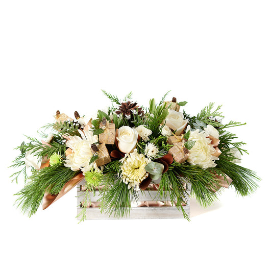 Mixed flower arrangement, Mixed Floral Arrangement, Mix Floral Arrangement, Flower Arrangement, Floral Gift, Floral Arrangement, holiday, christmas, Set 24007-2021, holiday flower delivery, delivery holiday flower, christmas floral usa, usa christmas floral, new jersey