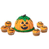Jack-O-Lantern Cake & Cupcake Party Set, cake gift, cake, gourmet gift, gourmet, halloween gift, halloween. New Jersey Blooms - New Jersey Delivery Blooms