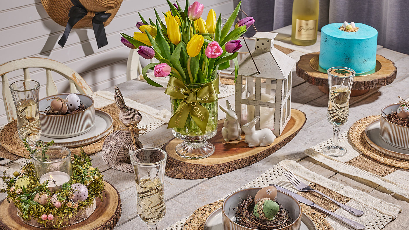 Floral arrangements prepared for Valentine's Day and Mother's Day deliveries