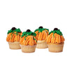 Pumpkin Cupcakes, gourmet gift, gourmet, baked goods gift, baked goods, bakery gift, bakery, seasonal gift, seasonal