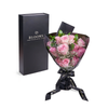 Valentine's Day 12 Stem Pink Rose Bouquet With Designer Box, Valentine's Day gifts, New Jersey Same Day Flower Delivery