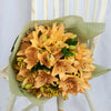 Amber Celebration Lily Bouquet - New Jersey Blooms - New Jersey Flower Delivery