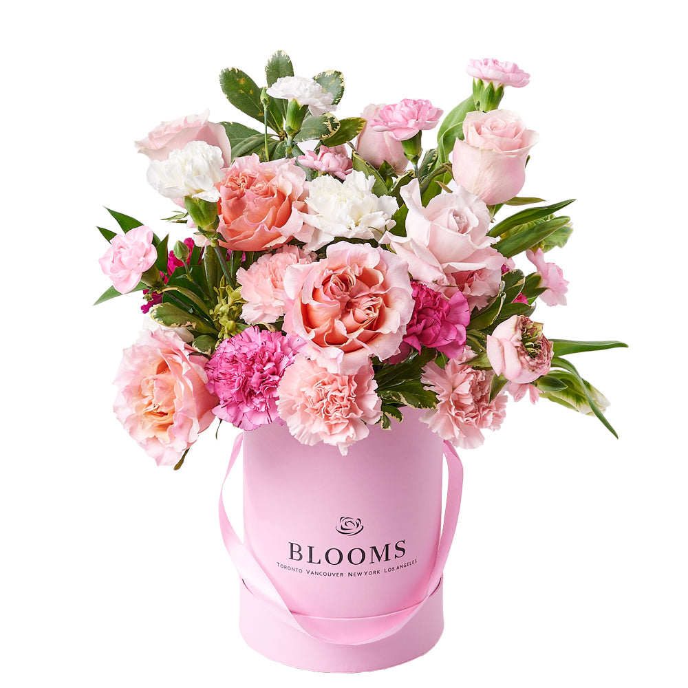 Mother’s Day Rose &amp; Carnation Gift Box, mother’s day gift baskets, floral gifts, gifts