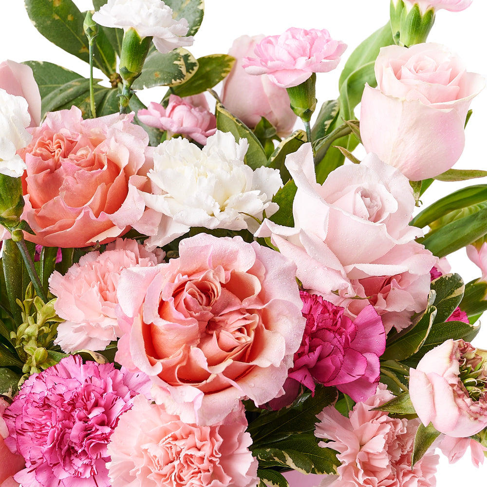Mother’s Day Rose & Carnation Gift Box, mother’s day gift baskets, floral gifts, gifts