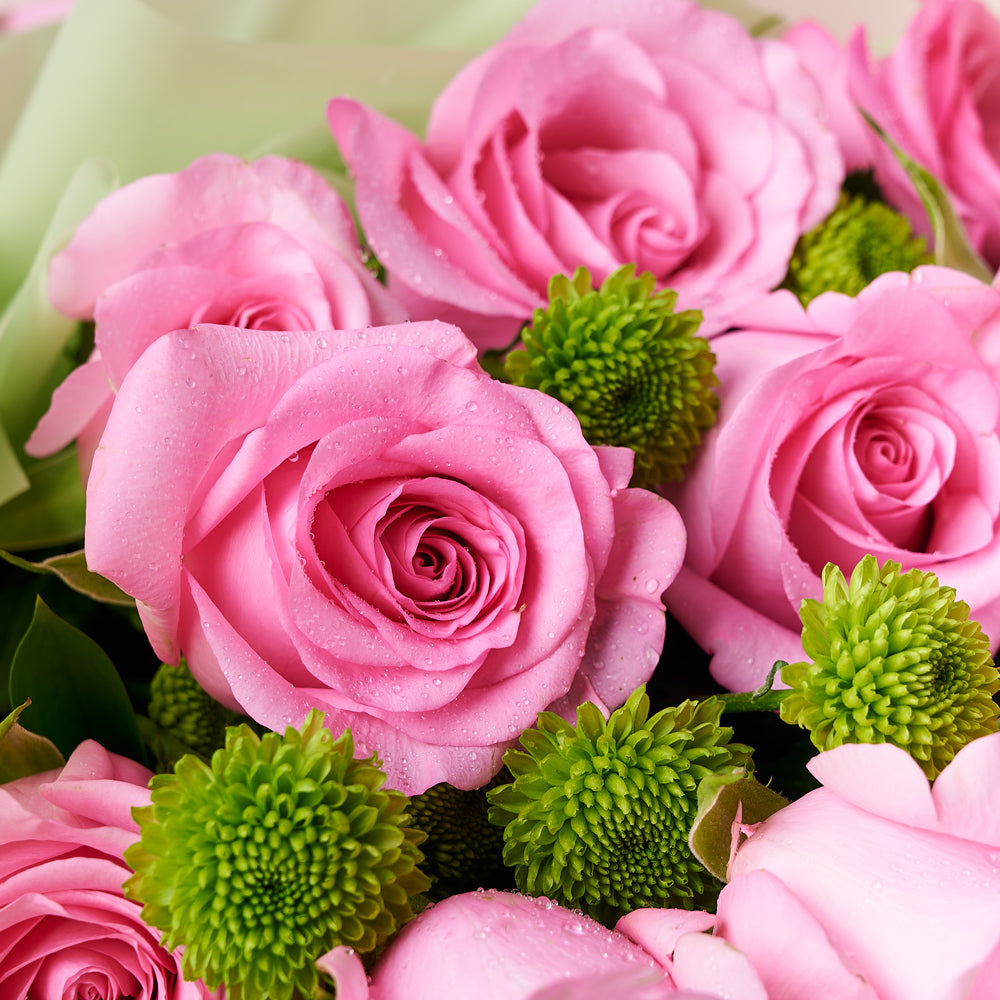 Lush Rose & Orchid Box Gift Set, rose gift baskets, gourmet gifts, gifts, roses, wine gifts