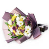 Mother's Day Wildflower Daisy Bouquet, mixed coloured selection of daisies in a floral wrap with a designer ribbon, Flower Gifts from Blooms New Jersey - Same Day New Jersey Delivery.