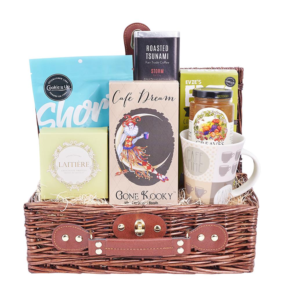 Coffee Beanery Office Party Gift Basket