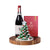 Christmas Tree & Wine Holiday Gift