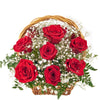 Classic Comfort Rose Gift - Red rose gift basket - New Jersey Blooms - New Jersey Flower Delivery
