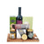 Deluxe Salmon & Wine Gift Basket