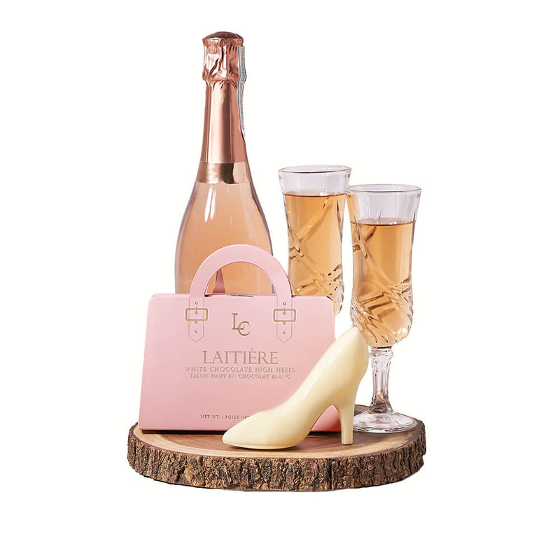 Diva Champagne & Chocolate Gift, champagne gift, champagne, sparkling wine gift, sparkling wine, chocolate gift, chocolate, gourmet gift, gourmet