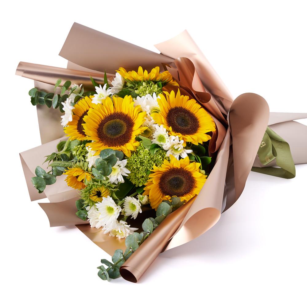 Eternal Sunshine Sunflower Bouquet - New Jersey Blooms - USA flower delivery