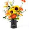 Exalted Amber Sunflower Arrangement - New Jersey Blooms - USA flower delivery