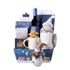 Festive Sparrow & Wine Christmas Gift, christmas gift, christmas, holiday gift, holiday, gourmet gift, gourmet, hot chocolate gift, hot chocolate