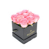 Impeccable Pink rose hat box flower gift - New Jersey Blooms - New Jersey Flower Delivery