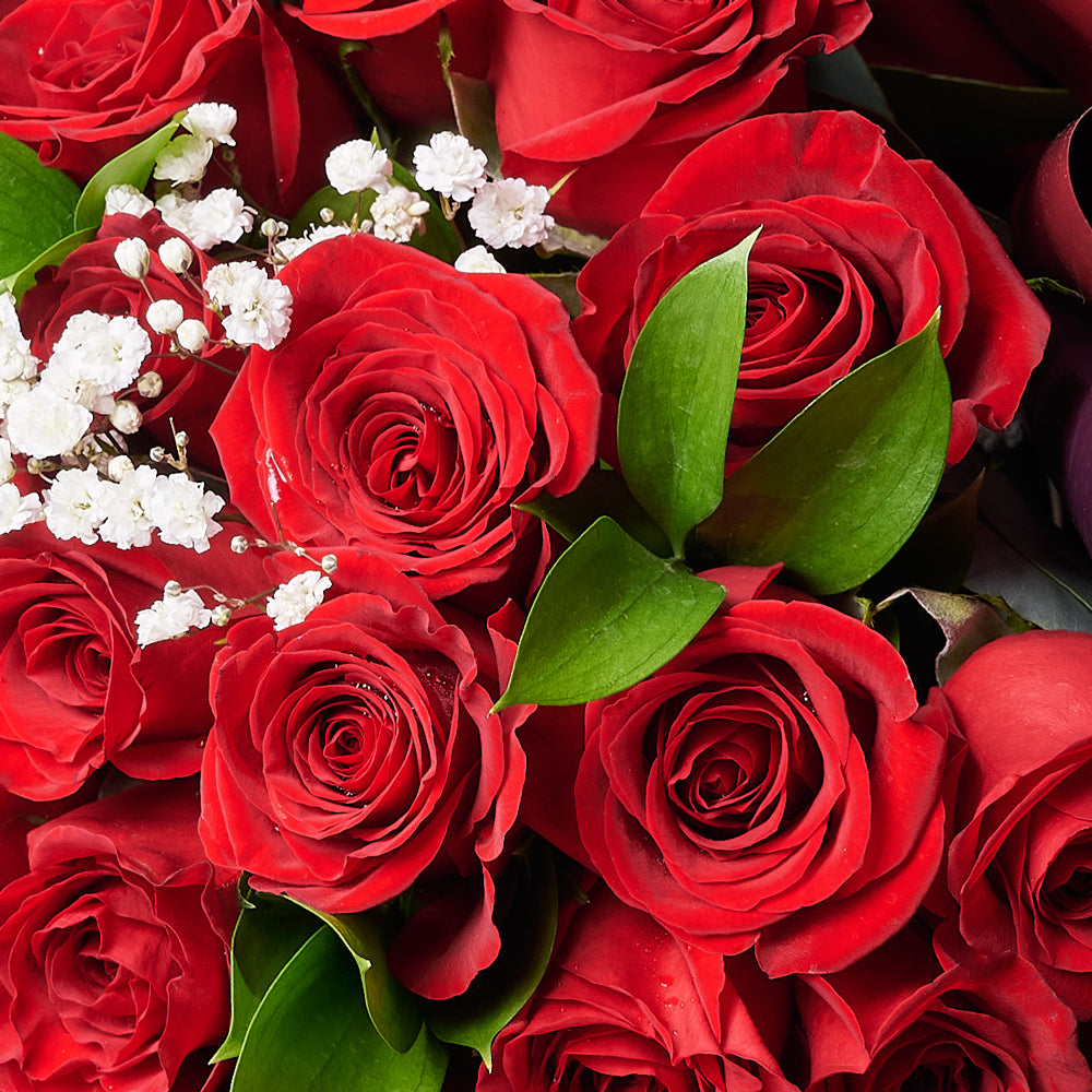 Order Red Roses Bouquet Online For Birthday, wedding & Valentine's day