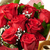 Valentine’s Day 12 Stem Red Rose Bouquet With Box & Champagne, Valentine's Day gifts, New Jersey Same Day Flower Delivery, sparkling wine gifts