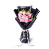 Valentine's Day 12 Stem Pink Rose Bouquet, Valentine's Day gifts, pink roses, New Jersey Same Day Flower Delivery