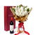 Valentine's Day Dozen White Rose Bouquet With Box & Wine