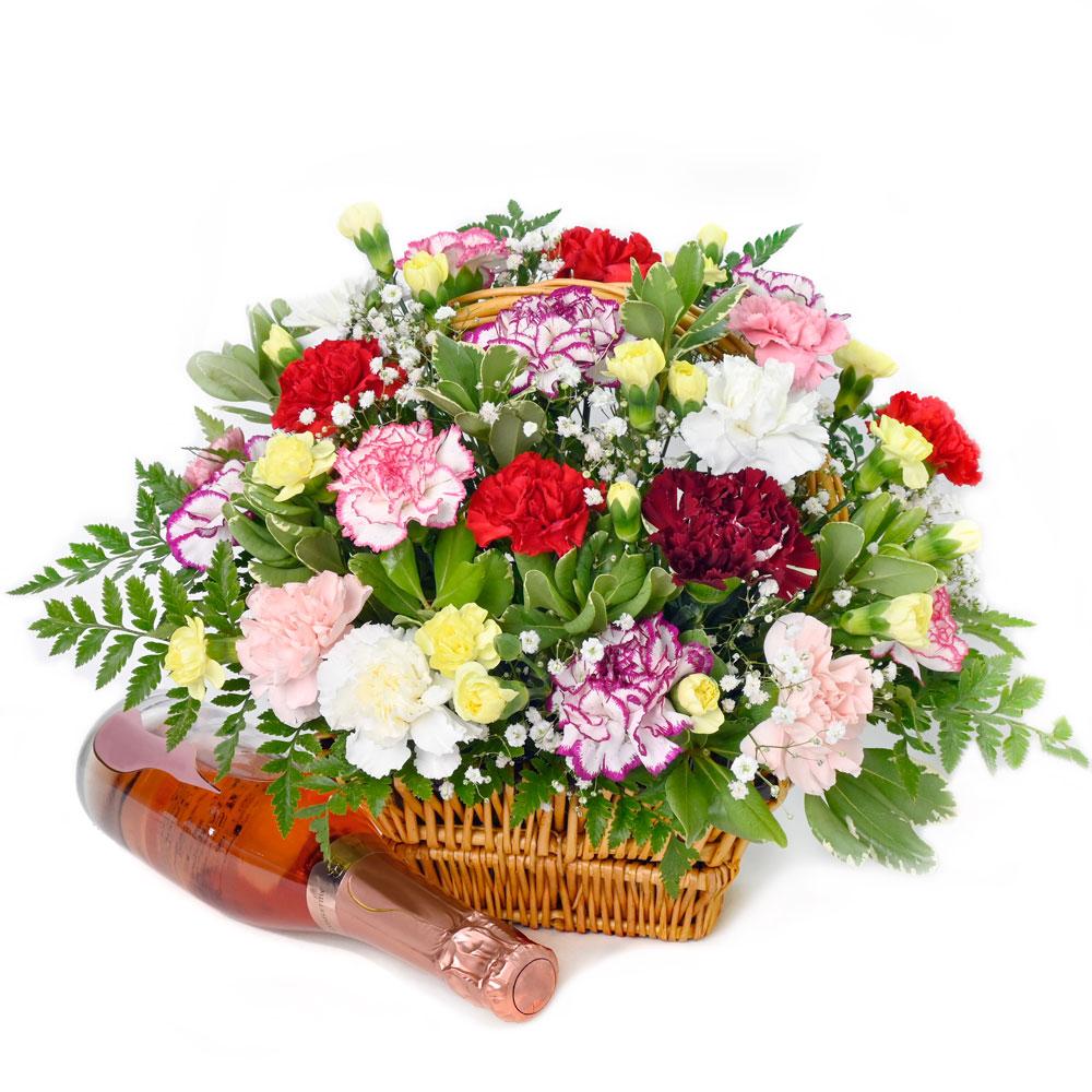 Luxe Delight Flowers & Champagne Gift - New Jersey Flower delivery - New Jersey Blooms 