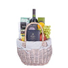 Luxurious Fresh Delights Kosher Wine Gift Basket - Kosher Gourmet Gift Set - New Jersey Delivery
