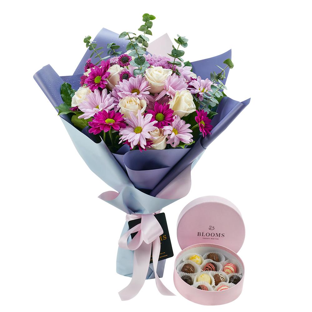 Mixed Lavender Floral Gift Set | Flower Bouquets | New Jersey Blooms