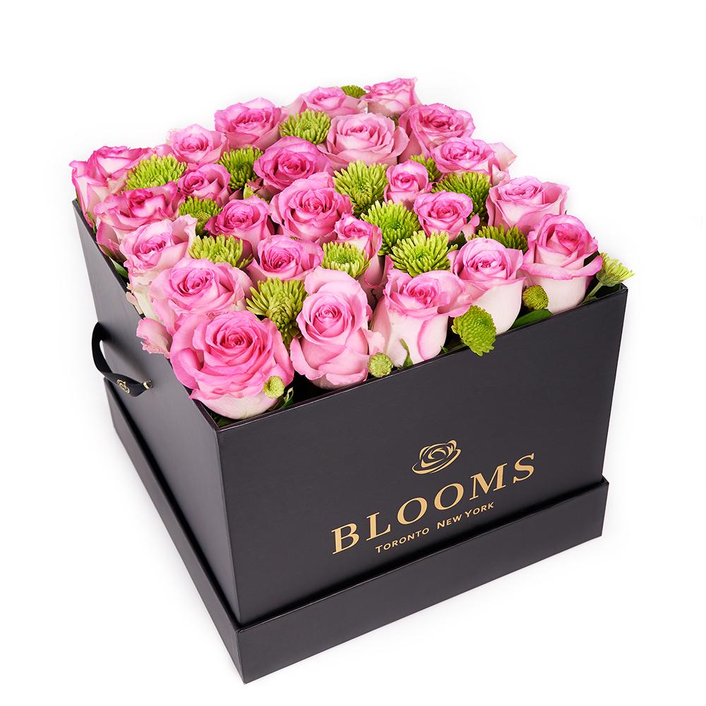 Mother's Day Large Pink Rose Box Gift - New Jersey Blooms - New Jersey Mother's Day Gift Basket Delivery