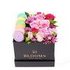 Complete Macaron & Flower Gift Box - New Jersey Blooms - New Jersey Mother's Day Gift Basket Delivery