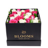 Mother's Day Pink & White Rose Box Gift - New Jersey Blooms - New Jersey Mother's Day Flower Delivery