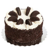 Oreo Chocolate Cake, Between the cake layers relish the sweetness of vanilla cream frosting, sprinkled with Oreo crumbles on top and along the sides, Cake Gifts from Blooms New Jersey - Same Day New Jersey Delivery.