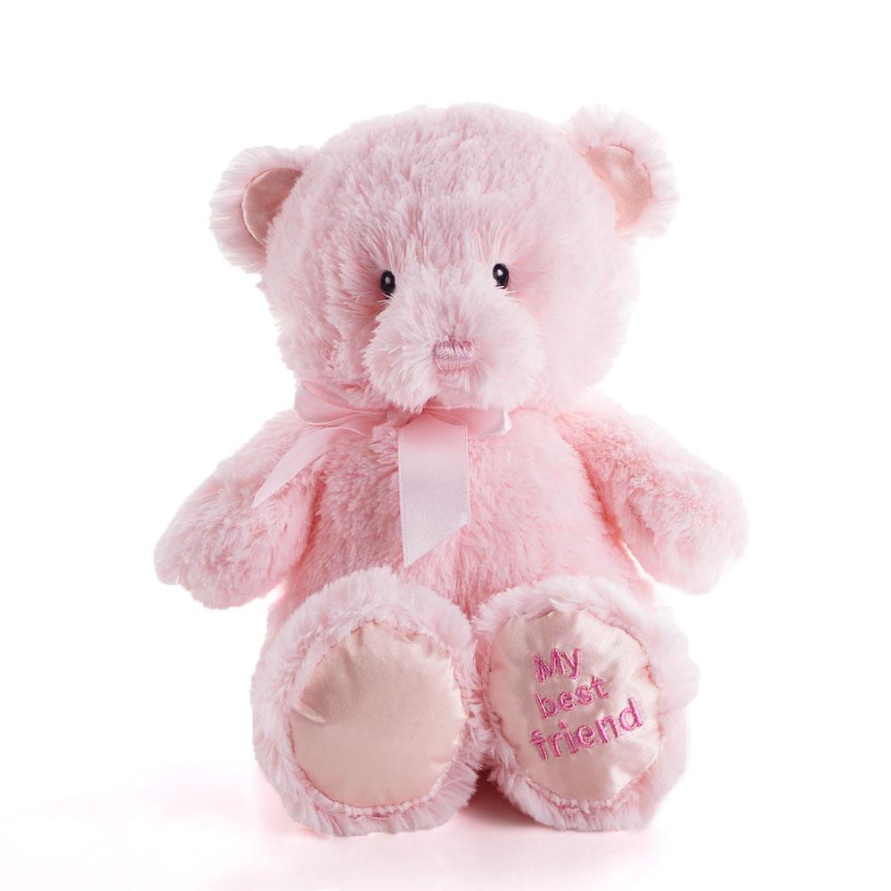 Pink Best Friend Baby Plush Bear