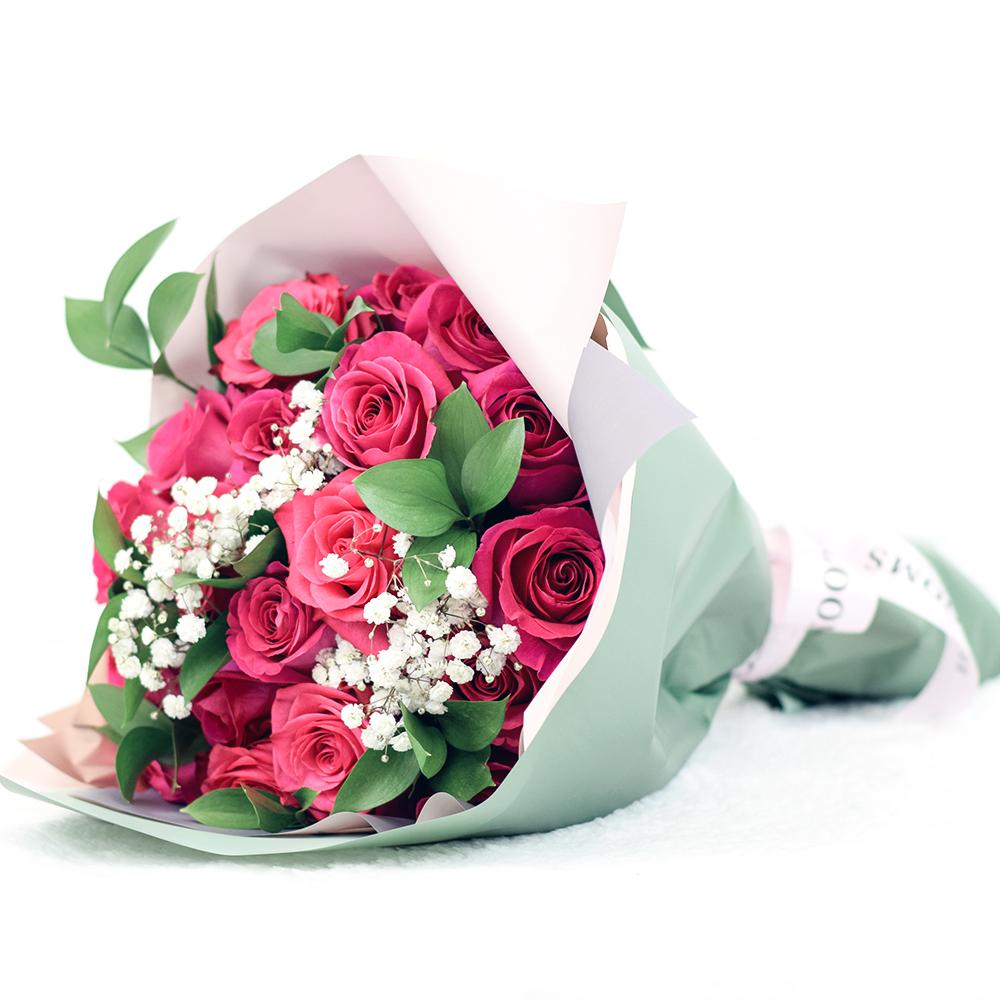 Pink Passion Rose Bouquet, New Jersey Delivery, roses, rose gift, flowers.