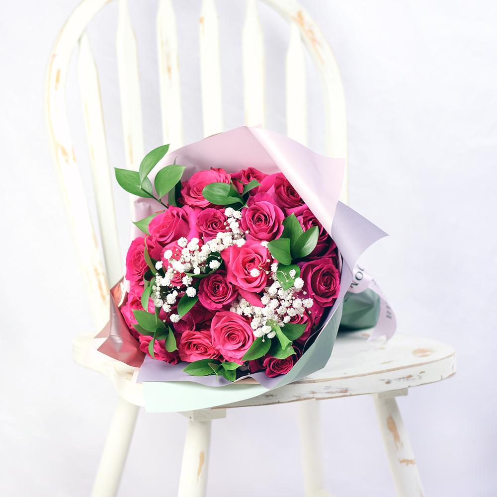 Pink Passion Rose Bouquet, New Jersey Delivery, roses, rose gift, flowers.